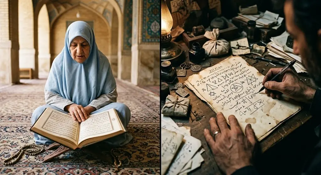 تفاوت دعای مذهبی با دعا نویسی رایج